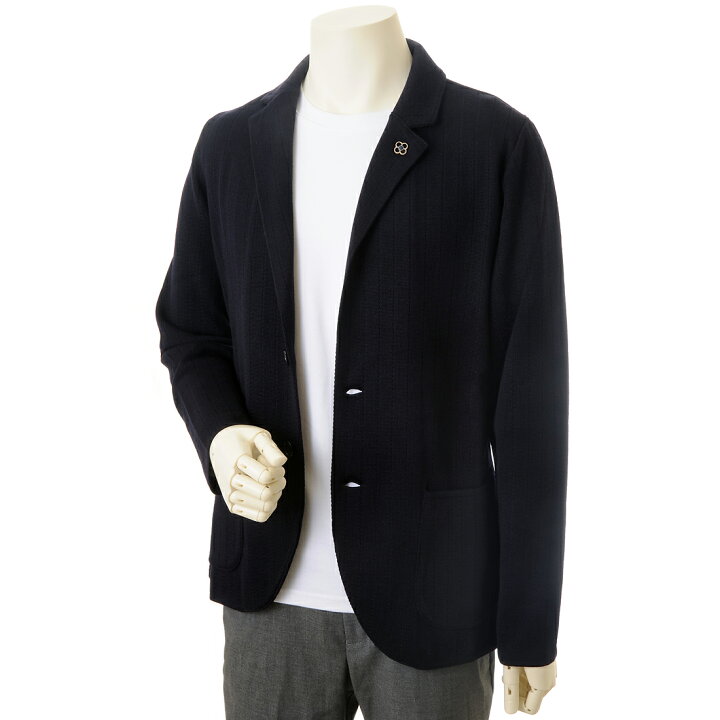 楽天市場】LARDINI ラルディーニ ニットジャケット メンズ ネイビー IR59002 850 : s-select