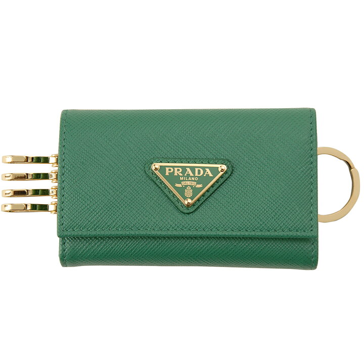 楽天市場】PRADA プラダ キーケース レディース グリーン 1PG004 QHH  