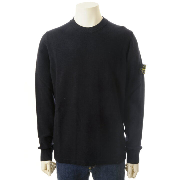 楽天市場】STONE ISLAND ストーンアイランド ニット メンズ ネイビー 