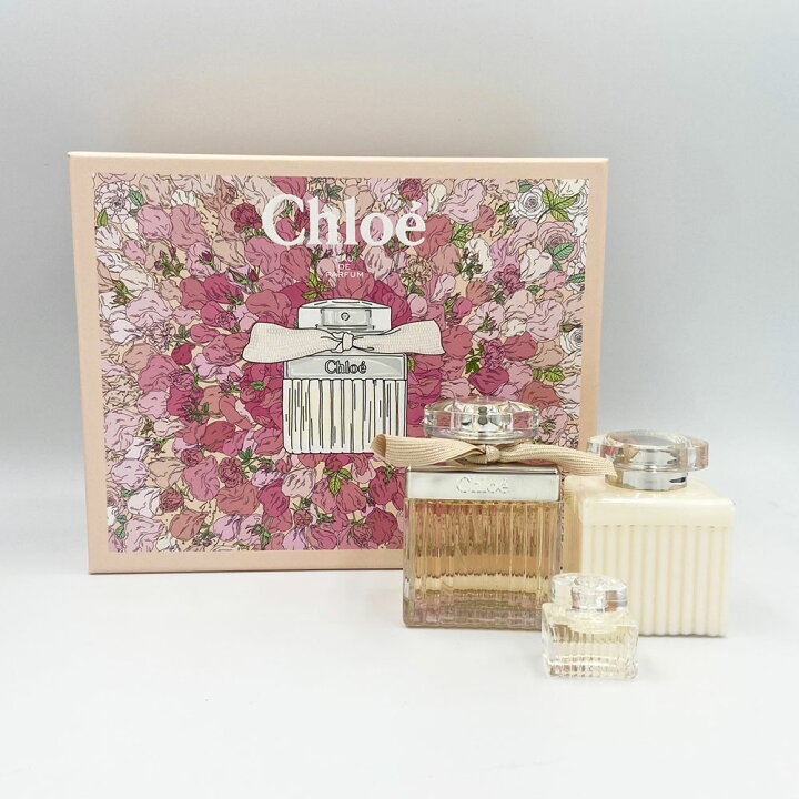 楽天市場】Chloe クロエ オードパルファム ギフトセット 香水+ボディ 