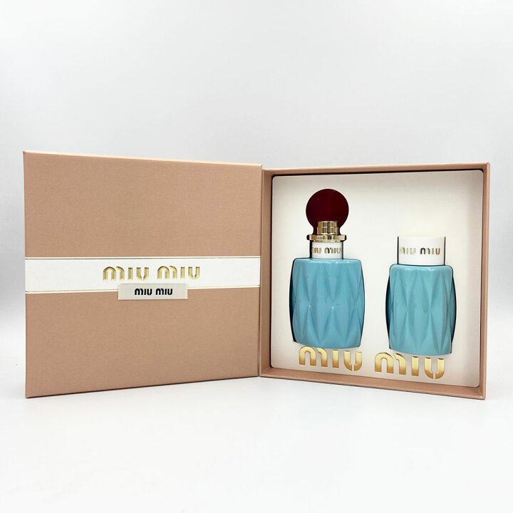 楽天市場】MIUMIU ミュウミュウ MIUギフトセット 香水+ボディ 