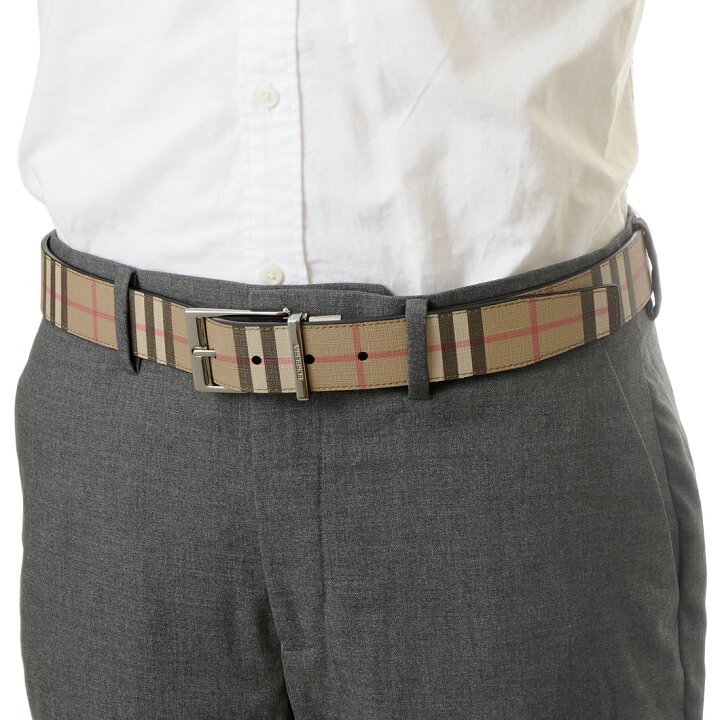 楽天市場】BURBERRY バーバリー ベルト メンズ 8053317 REVERSIBLE 