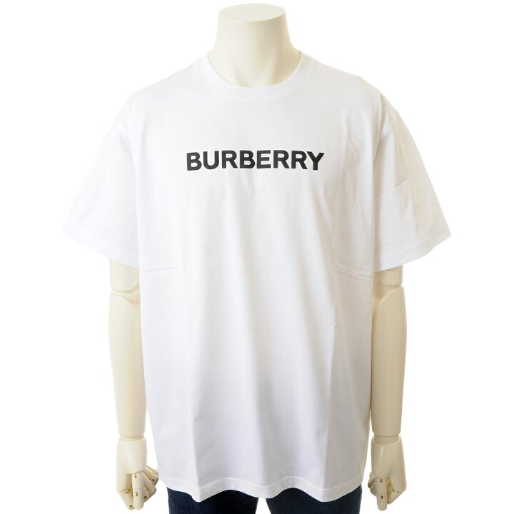 楽天市場】BURBERRY バーバリー Tシャツ メンズ ホワイト 8055309 OVER 