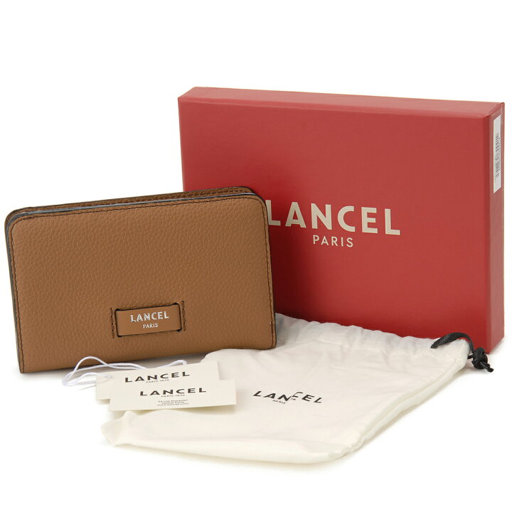 楽天市場】LANCEL ランセル 二つ折り財布 レディース ブラウン A11123  
