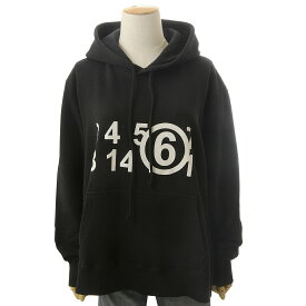 楽天スーパーセール期間P10倍 Maison Margiela メゾンマルジェラ パーカー レディース ブラック 52GU0191S25537900 MM6 エムエムシックス