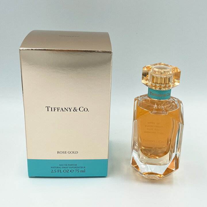 楽天市場】TIFFANY ティファニー ローズゴールド EDP オードパルファム 