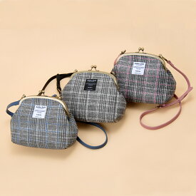 公式 セール Jolie Joli ジョリージョリ ショルダーバッグ レディース JJ-2023TWP111 ツイードプリントガマグチショルダー