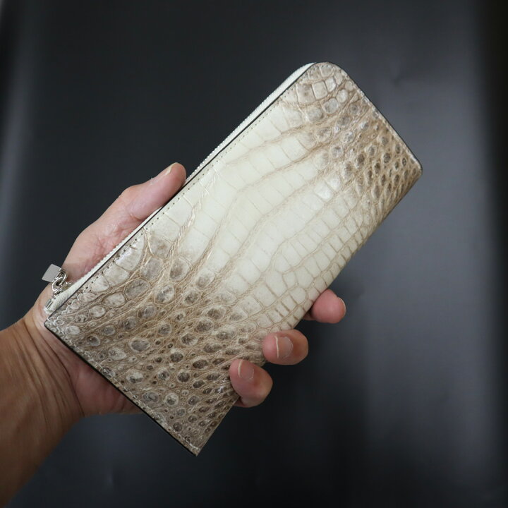 楽天市場】ヒマラヤ クロコダイル 長財布 ワニ革 公式 RODANIA 