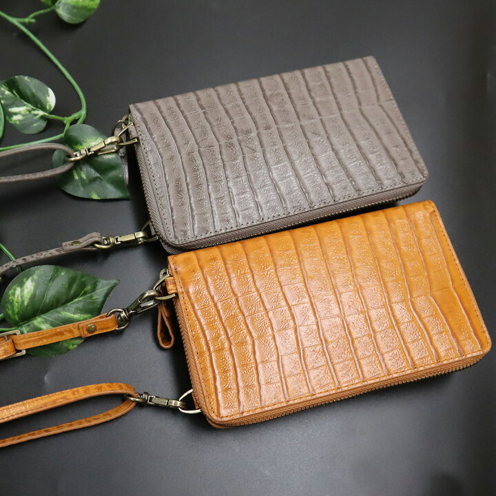 楽天市場】楽天スーパーSALE ポイント10倍 クロコダイル ショルダー 
