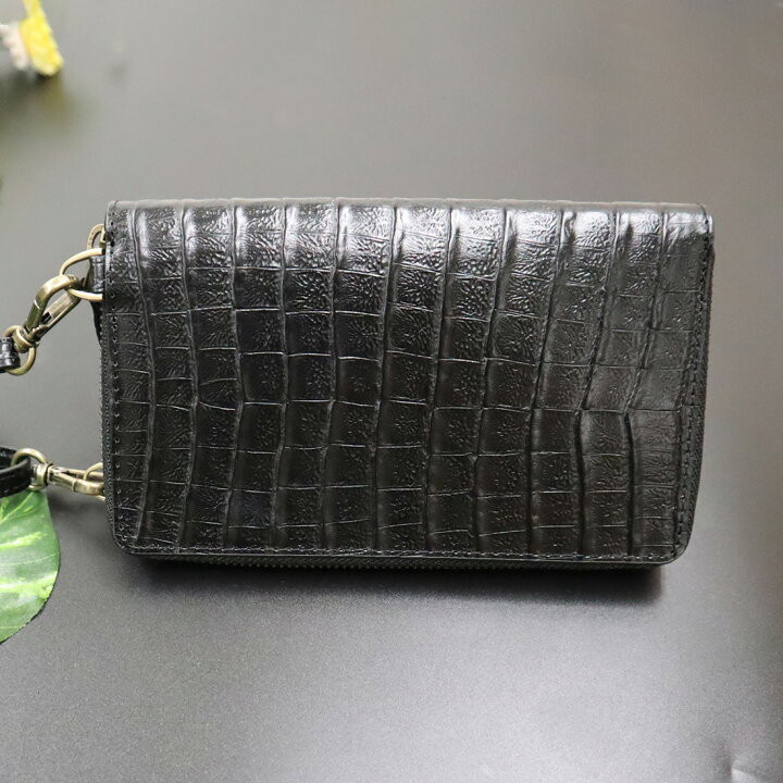 楽天市場】楽天スーパーSALE ポイント10倍 クロコダイル ショルダー 