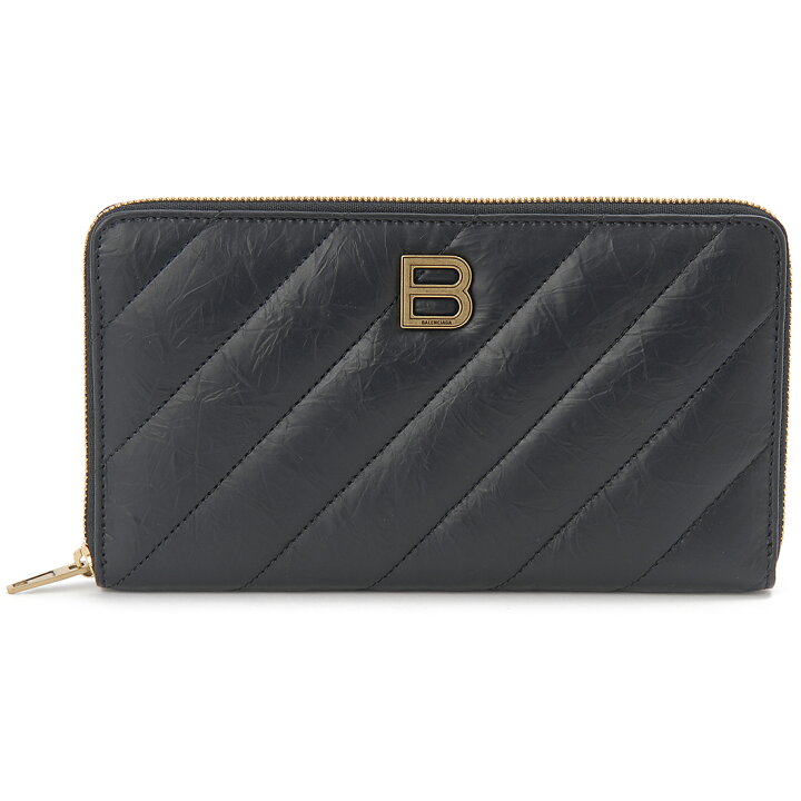 楽天市場】BALENCIAGA バレンシアガ 長財布 レディース ブラック  