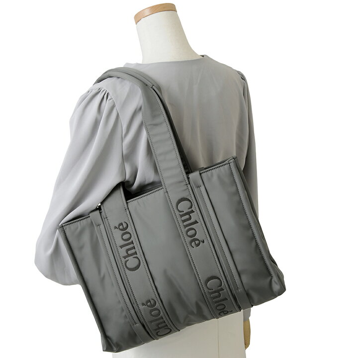 楽天市場】Chloe クロエ トートバッグ レディース グレー 23WS383 L41 