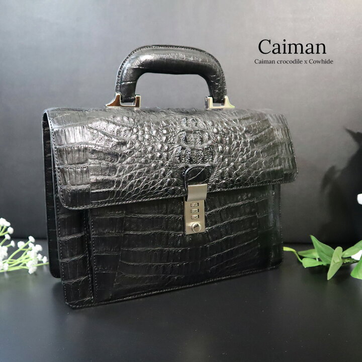 楽天市場】カイマン ダイヤルロック セカンドバッグ メンズ  