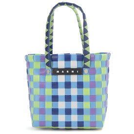 訳あり　正面、背面2ヵ所にロゴあり　MARNI マルニ ハンドバッグ M00178 MW55F 845 マイクロ バスケットバッグ
