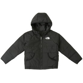 お買い物マラソン ポイント10倍 THE NORTH FACE ノースフェイス ダウンジャケット キッズ ブラック 0A82YPJK3 REVERSIBLE PERRITO