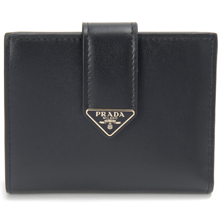 楽天市場】楽天ファッションセール ポイント5倍 PRADA プラダ 二つ折り  