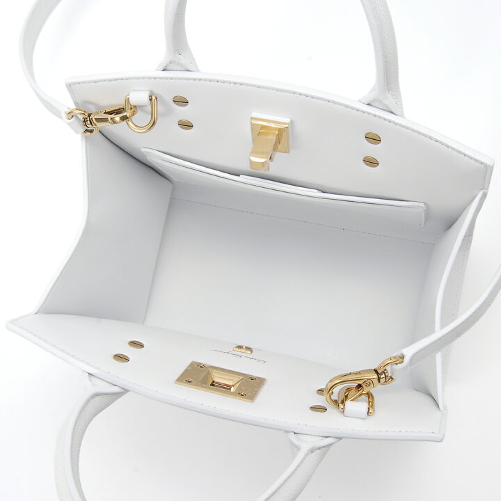 楽天市場】Ferragamo フェラガモ ハンドバッグ レディース ベージュ 21 