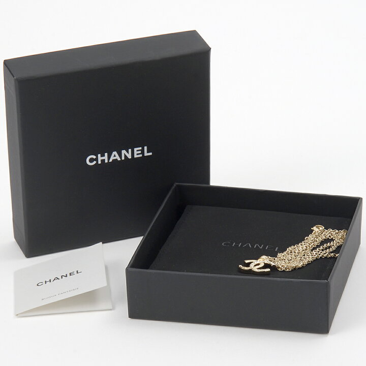 楽天市場】CHANEL シャネル ネックレス レディース ABD105 B16157 