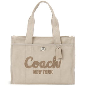 楽天スーパーSALE ポイント10倍 COACH コーチ トートバッグ レディース ベージュ CP163LHVRA キャンバスバッグ