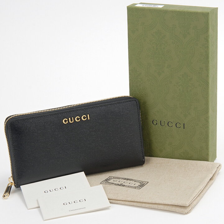 楽天市場】GUCCI グッチ 長財布 ブラック 772642 0OP0N 1000  