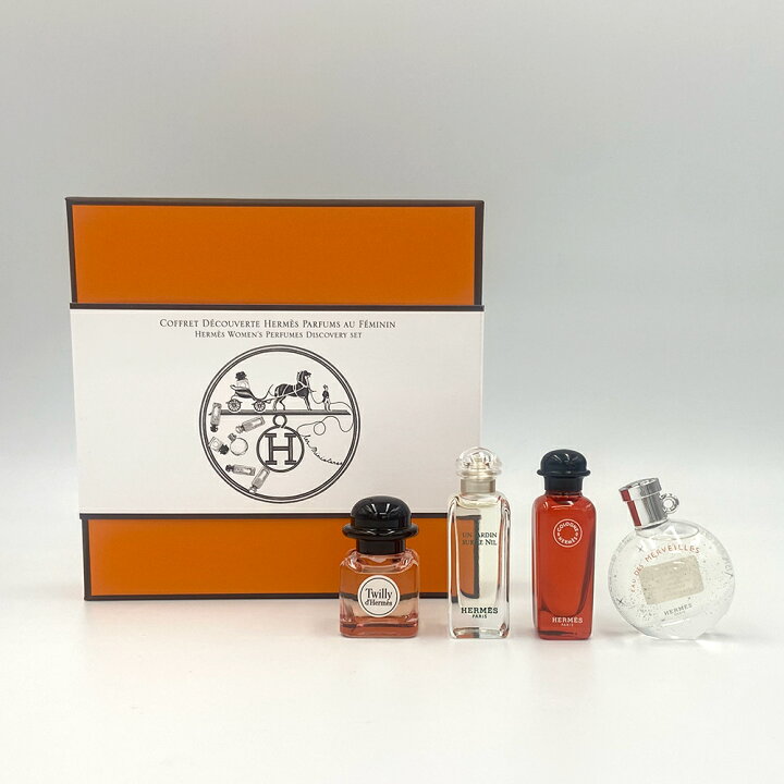 楽天市場】HERMES エルメス ミニセット 7.5ml×4 レディース 香水 : s 