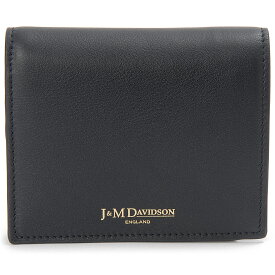 J&M DAVIDSON ジェイアンドエムデヴィッドソン 二つ折り財布 レディース ブラック SBFW0XXSCXX 999G BI-FOLD WALLET