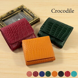 クロコダイル Crocodile ワニ革 二つ折り財布 RDOC1108 ワニ革財布 メンズ レディース RODANIA ロダニア 開運 金運 財布