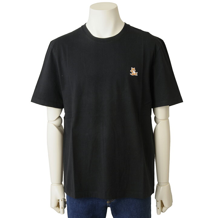 楽天市場】MAISON KITSUNE メゾンキツネ Tシャツ メンズ ブラック  