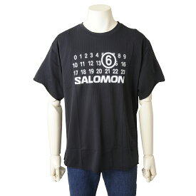楽天スーパーセール期間P10倍 Maison Margiela メゾンマルジェラ MM6 Tシャツ メンズ ブラック 0GC0051M20101900