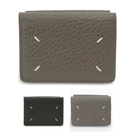 楽天スーパーセール期間P10倍 Maison Margiela メゾンマルジェラ 三つ折り財布 36UI0416 P4455 T7166 4ステッチ