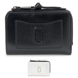 超ポイントバック祭 MARC JACOBS マークジェイコブス 二つ折り財布 2F3SMP050S07 スナップショット
