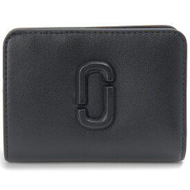 訳あり 正面左側に異物あり MARC JACOBS マークジェイコブス 二つ折り財布 2S4SMP007S02