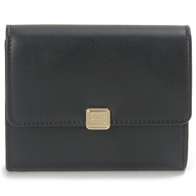 MIU MIU ミュウミュウ 三つ折り財布 レディース ブラック 5MH040 2CVX F0002