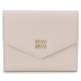MIU MIU ミュウミュウ 三つ折り財布 レディース ピンク 5MH040 ADT7 F0LOZ