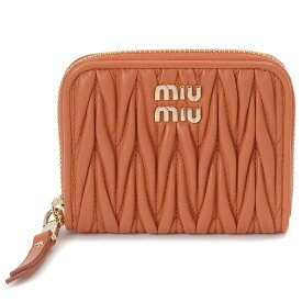 MIU MIU ミュウミュウ コインケース 小銭入れ オレンジ 5MM268 AFPP F0049