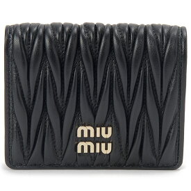 MIU MIU ミュウミュウ 二つ折り財布 レディース 5MV204 AFPP F0002 マテラッセ