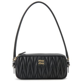 ミュウミュウ MIU MIU ショルダーバッグ レディース ブラック 5NE024 AFPP F0002 MATELASSE マテラッセ