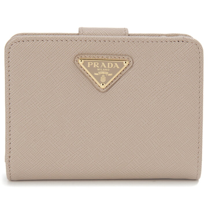 楽天市場】PRADA プラダ 二つ折り財布 レディース チプリア ピンク  