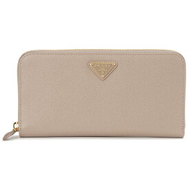 PRADA プラダ 長財布 レディース ピンクベージュ 1ML506 QHH F0236 サフィアーノ
