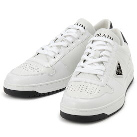PRADA プラダ スニーカー メンズ ホワイト 2EE364 3LJ6 F0964 トライアングルロゴ