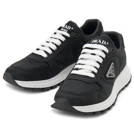PRADA プラダ スニーカー メンズ ブラック 2EE369 3LFV F0632 トライアングルロゴ