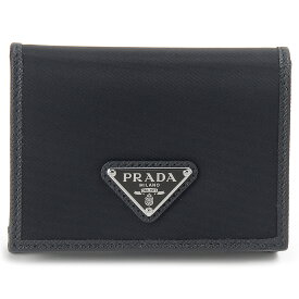 プラダ PRADA 三つ折り財布 メンズ ブラック 2MH041 2DMH F0002