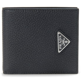 プラダ PRADA 二つ折り財布 メンズ ブラック 2MO738 2E54 F0002