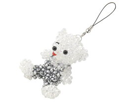 楽天市場 クマ ビーズ ストラップの通販