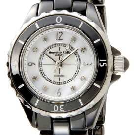 【楽天ファッション ザ・セール】 [アウトレット] 訳あり・細かいキズ ラメットベリー Rametto Belly 時計 レディース RAB2101 ホワイト×ブラック セラミックレディースウォッチ