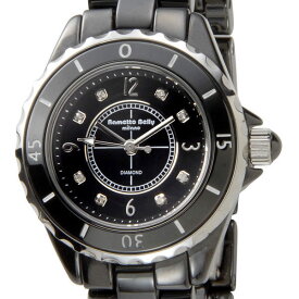 訳あり(細かいキズあり) ラメットベリー Rametto Belly 時計 レディース RAB2102 ブラック×ブラック セラミックレディースウォッチ 新品