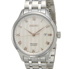 楽天スーパーセール期間P5倍 SEIKO セイコー SRPF45J1 Presage プレサージュ オートマチック 腕時計 メンズ 日本製 シャンパン×シルバー