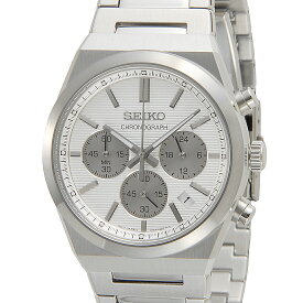 楽天スーパーセール期間P5倍 SEIKO セイコー メンズ SSB451P1 クロノグラフ シルバー 海外モデル