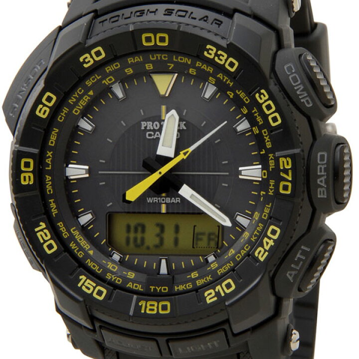 楽天市場】カシオ CASIO PRO TREK プロトレック PRG-550-1A9DR 