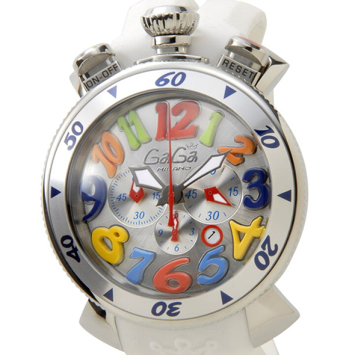 楽天市場】ガガミラノ Gaga Milano 6050.1 CHRONO クロノ 48mm ラバー 